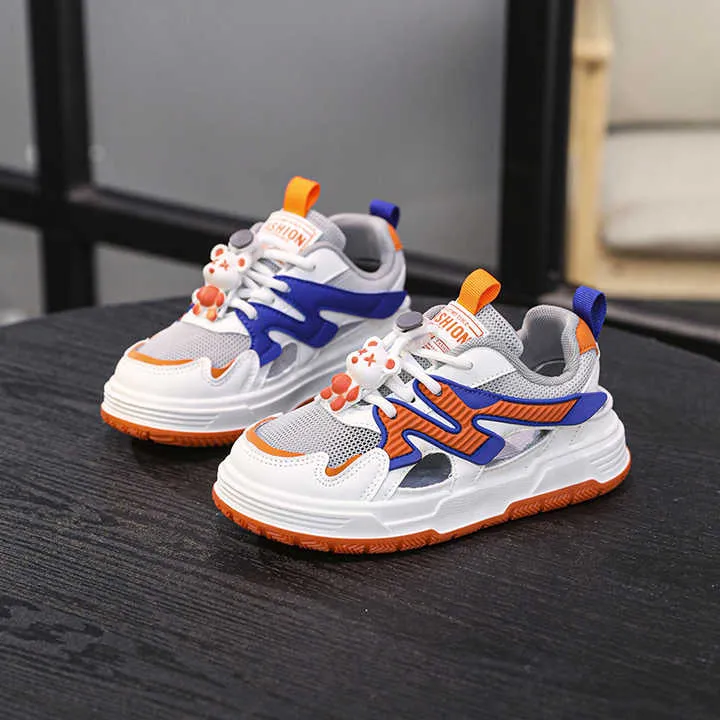 أحذية رياضية خفيفة الوزن مجوفة قابلة للتنفس للأطفال الكبار أحذية عصرية للصيف Lightweight Hollow Breathable Sneakers for Kids Big Boys Fashion Summer Shoes