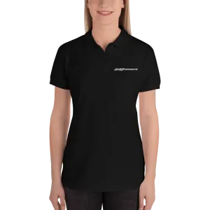 247 Sports White Logo Women's Polo Shirt