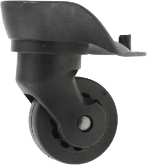 2Pcs A23 Black Suitcase Luggage Universal Trolley Mute Swivel Wheels Casters Luggage Accessories