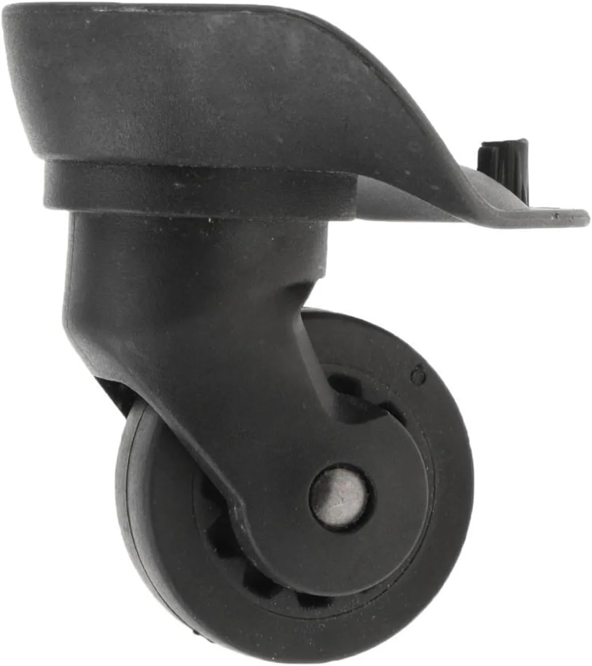 2Pcs A23 Black Suitcase Luggage Universal Trolley Mute Swivel Wheels Casters Luggage Accessories