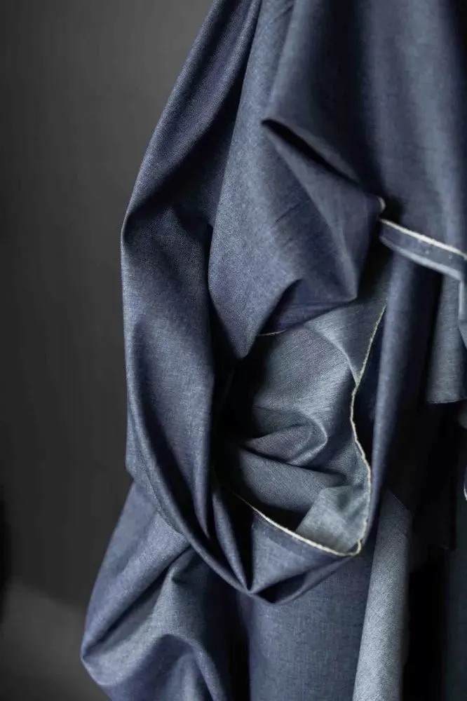 4oz Washed Chambray / Dark