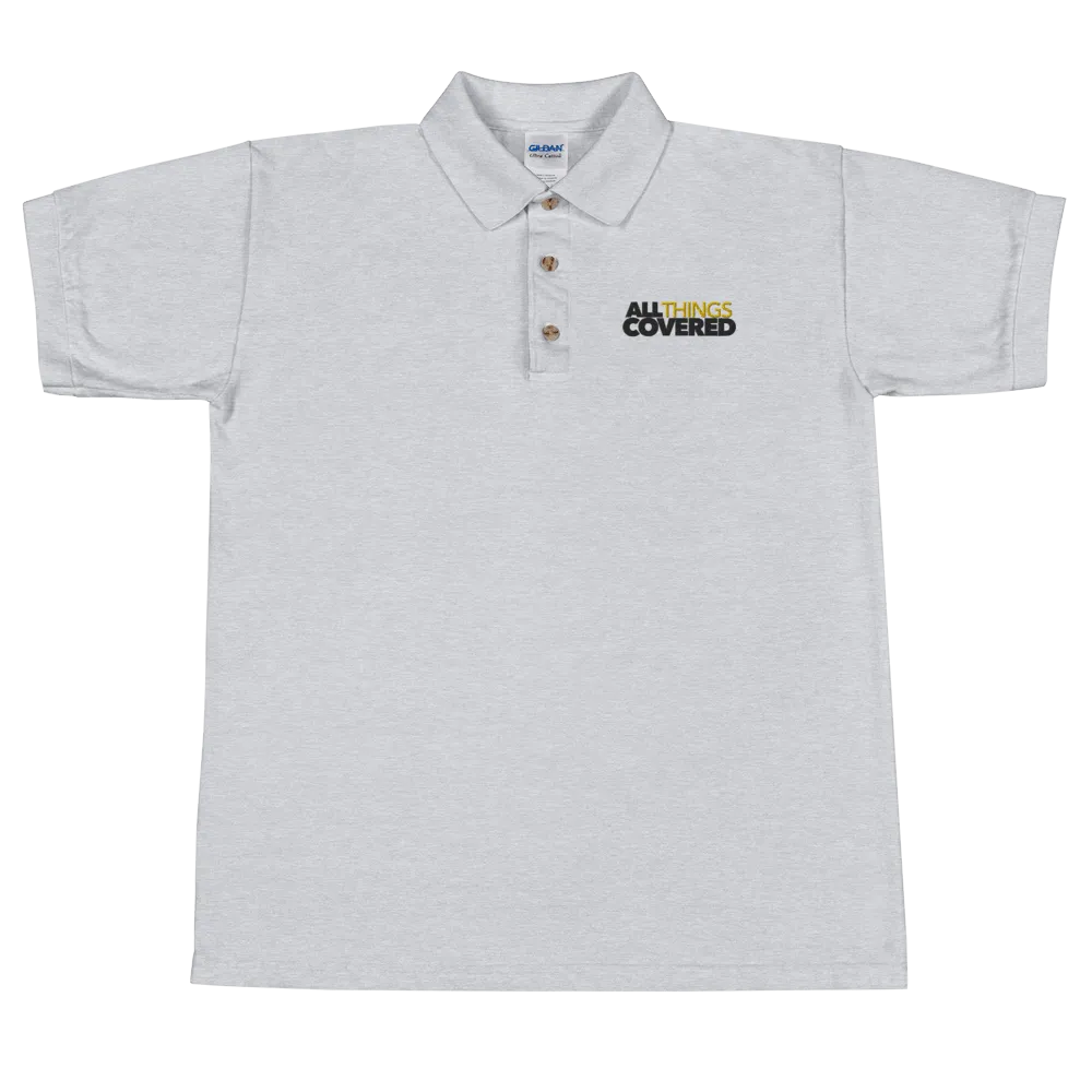 All Things Covered Podcast ATC Podcast Logo Premium Polo Shirt