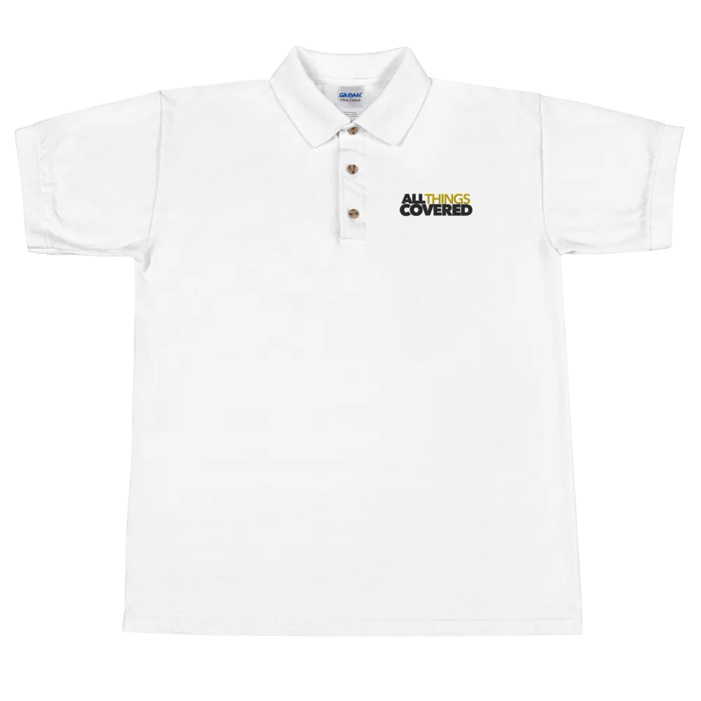 All Things Covered Podcast ATC Podcast Logo Premium Polo Shirt