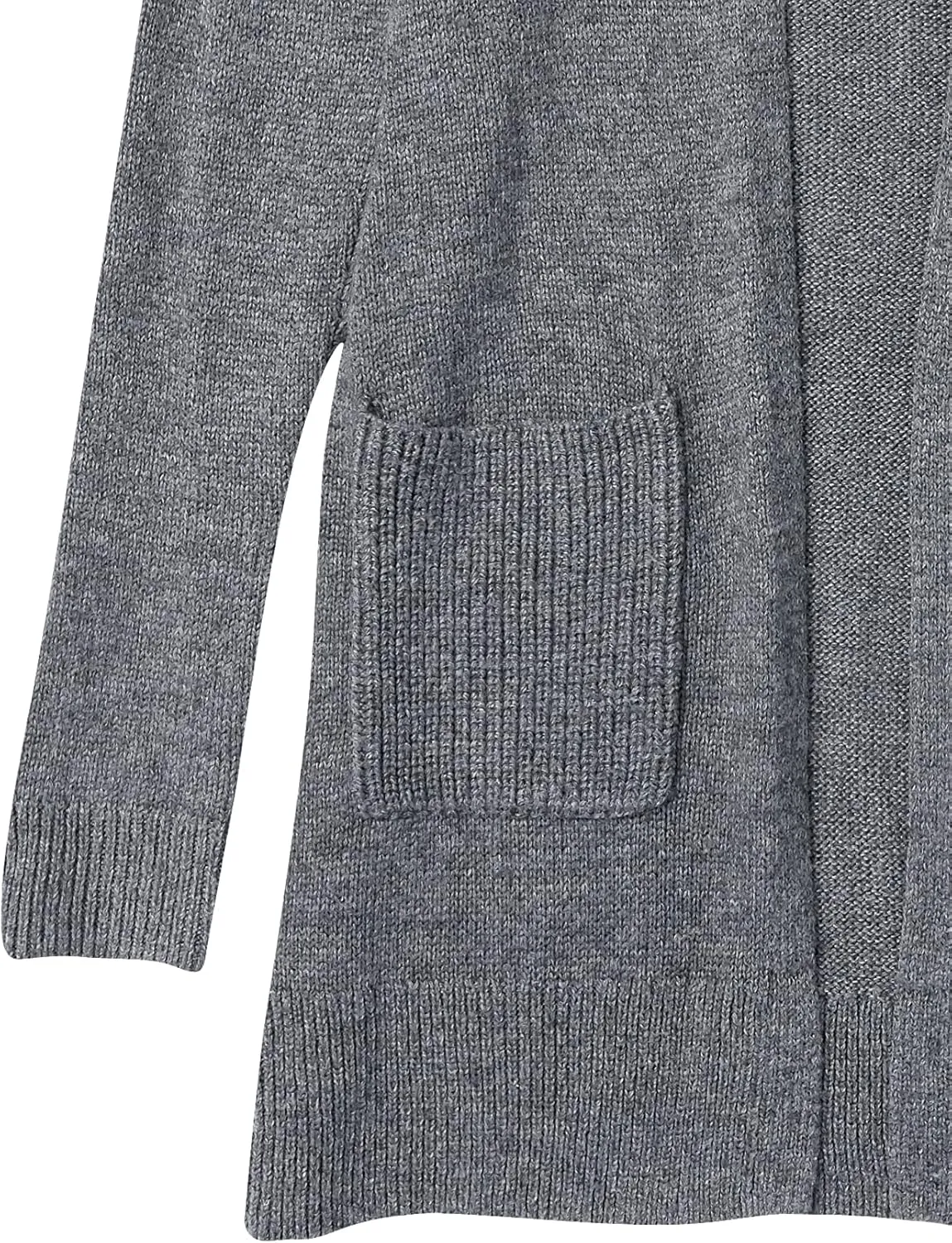 Amazon Essentials Women's Long-Sleeve Jersey Stitch Open-Front Cardigan