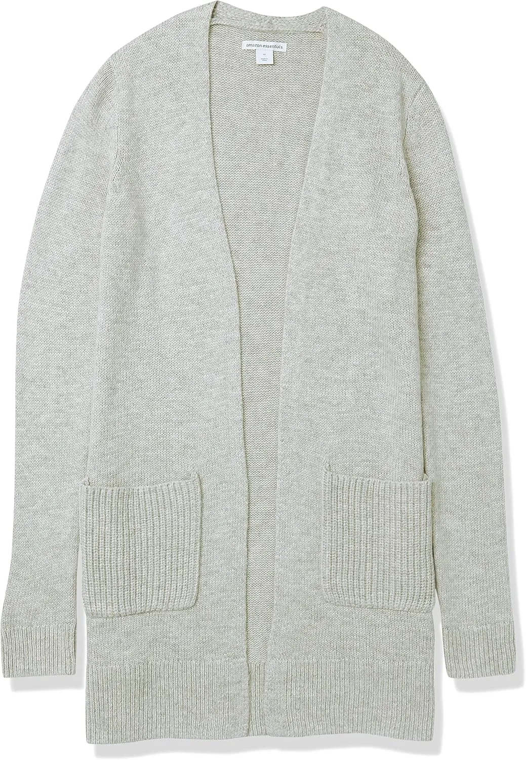 Amazon Essentials Women's Long-Sleeve Jersey Stitch Open-Front Cardigan