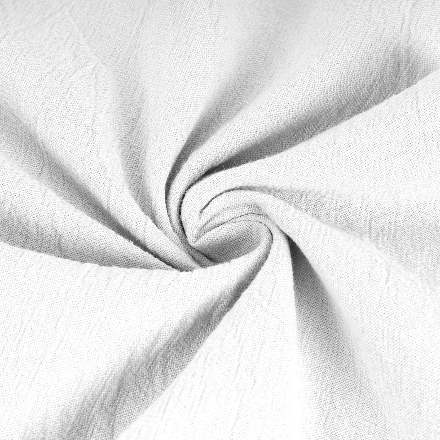 Baggy Linen Pants Men Drawstring Tapered Pants Elastic Waist Trousers Casual Summer Lounge Pants Lightweight Pants
