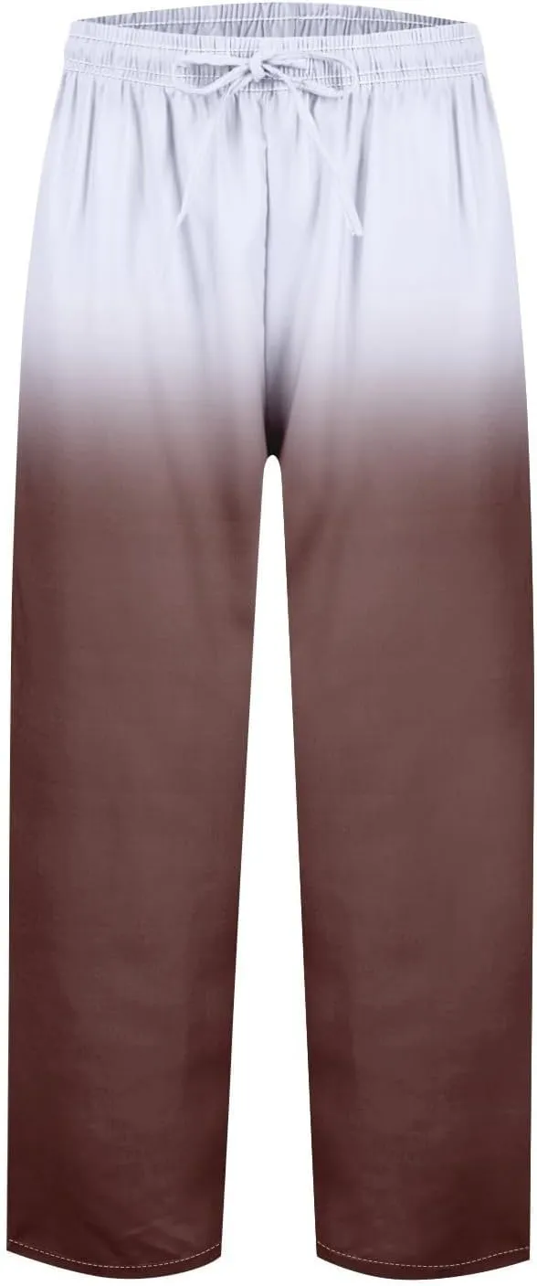 Beach Pants Everyday Casual Drawstring Pants Womens Work Pants Summer Outfits for Women 2024 Vacation Jeans