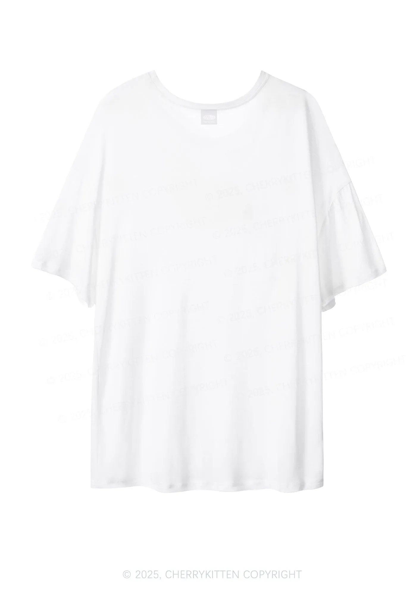 Bisexuals Kick Axx Pride Y2K Sheer Boyfriend Tee Cherrykitten