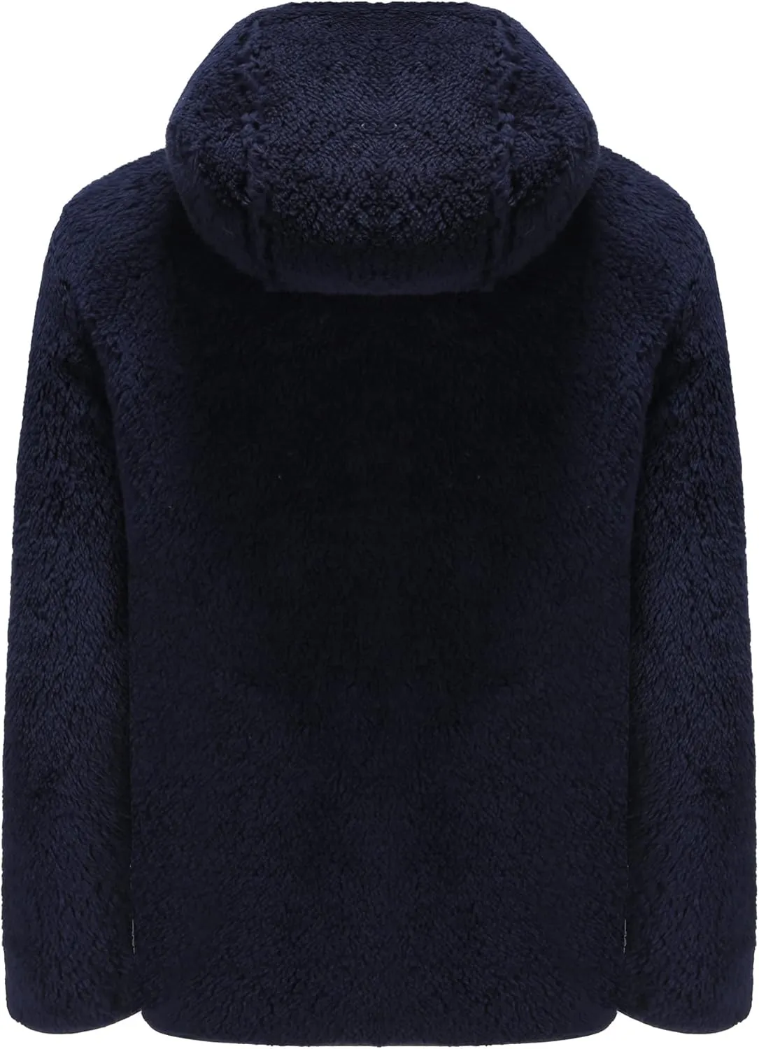 Boys Fleece Sherpa Hoodie Sweatshirts Kids Ultra Soft Full-Zip Jacket