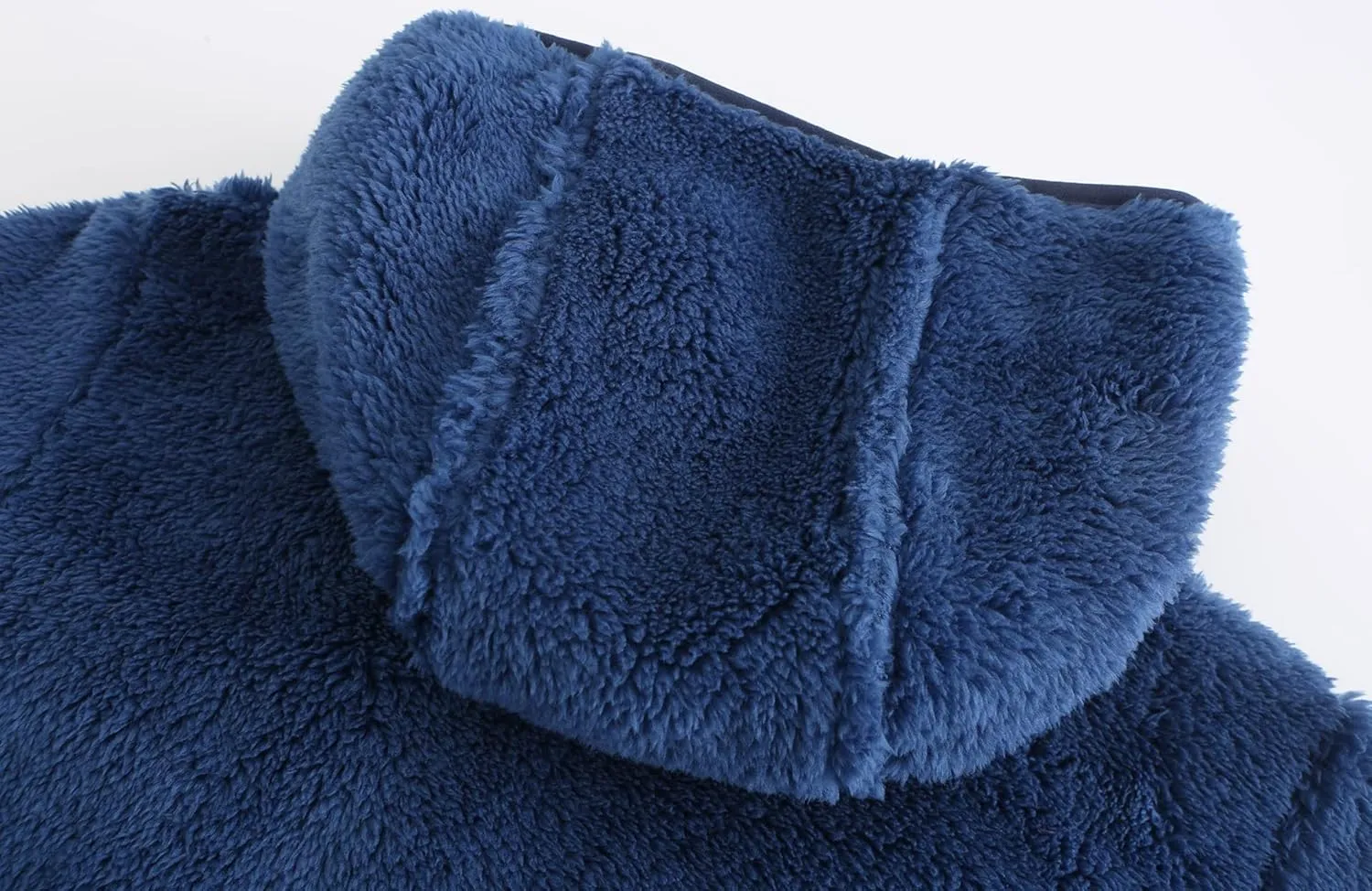 Boys Fleece Sherpa Hoodie Sweatshirts Kids Ultra Soft Full-Zip Jacket