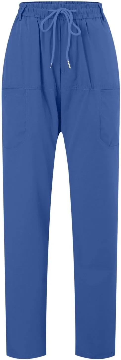 Cargo Pants for Men Hiking Casual Slim Fit Stretch Slacks Big Tall Flat Front Flex Golf Straight Pants