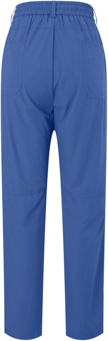 Cargo Pants for Men Hiking Casual Slim Fit Stretch Slacks Big Tall Flat Front Flex Golf Straight Pants