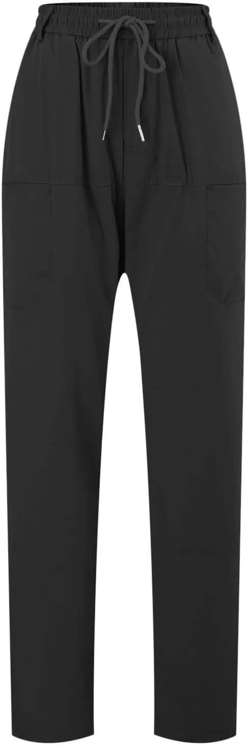 Cargo Pants for Men Hiking Casual Slim Fit Stretch Slacks Big Tall Flat Front Flex Golf Straight Pants