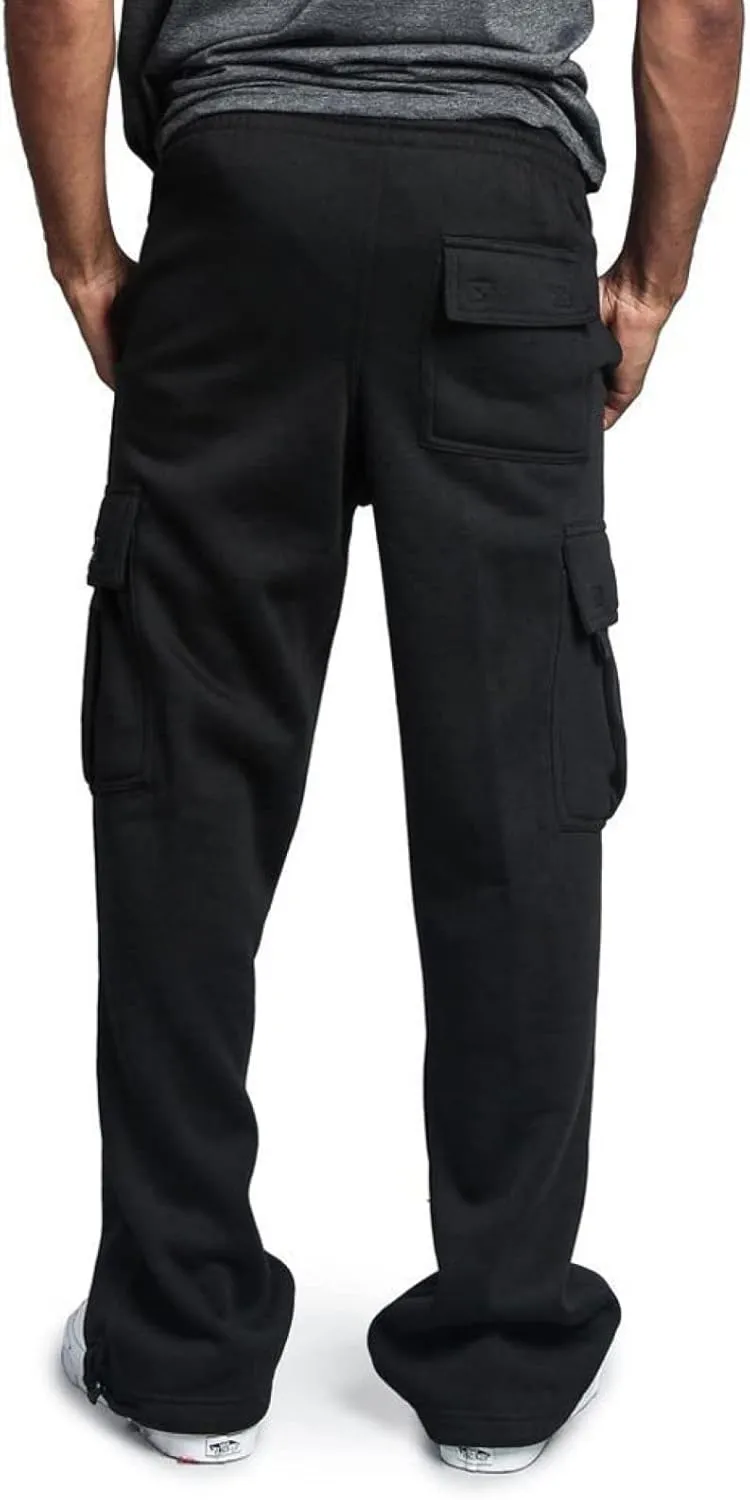 Cargo Pants for Men,Cargo Sweatpants for Men Big and Tall Running Pants Drawstring Work Pants Loose Fit Lounge Pants