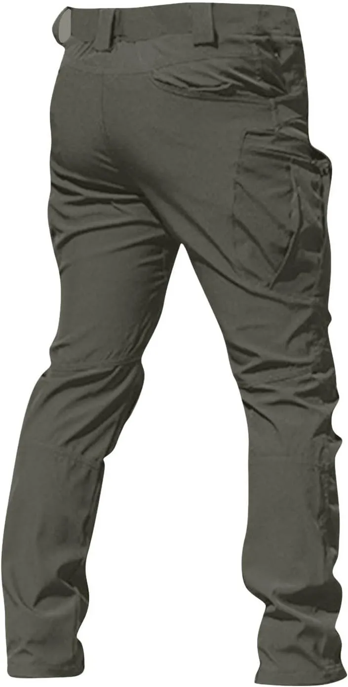 Cargo Pants Men Ripstop Classic Regular Hunting Work Pants Stretch Outdoor Resistant Travel Windproof Hiking Pants