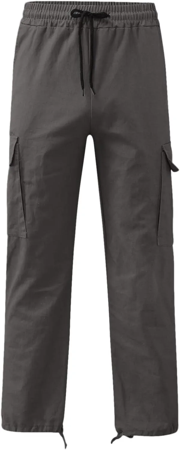 Cargo Sweatpants for Men Mens Lounge Pants with Pockets Men's Joggers Sweatpants Gym Training Workout Pants Slim Fit