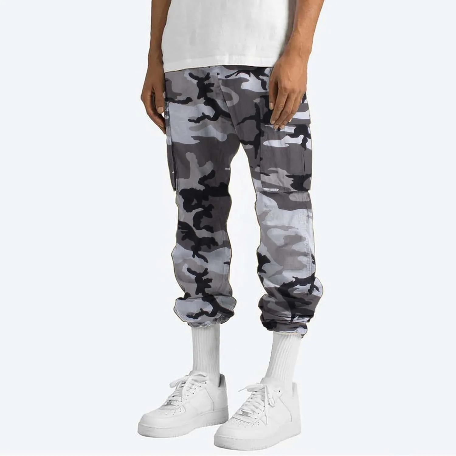 Cargos Pants Men Mens Cargo Pants Lightweight 5 Pocket Pants Men's and Big Men's Relaxed Fit Cargo Pants with