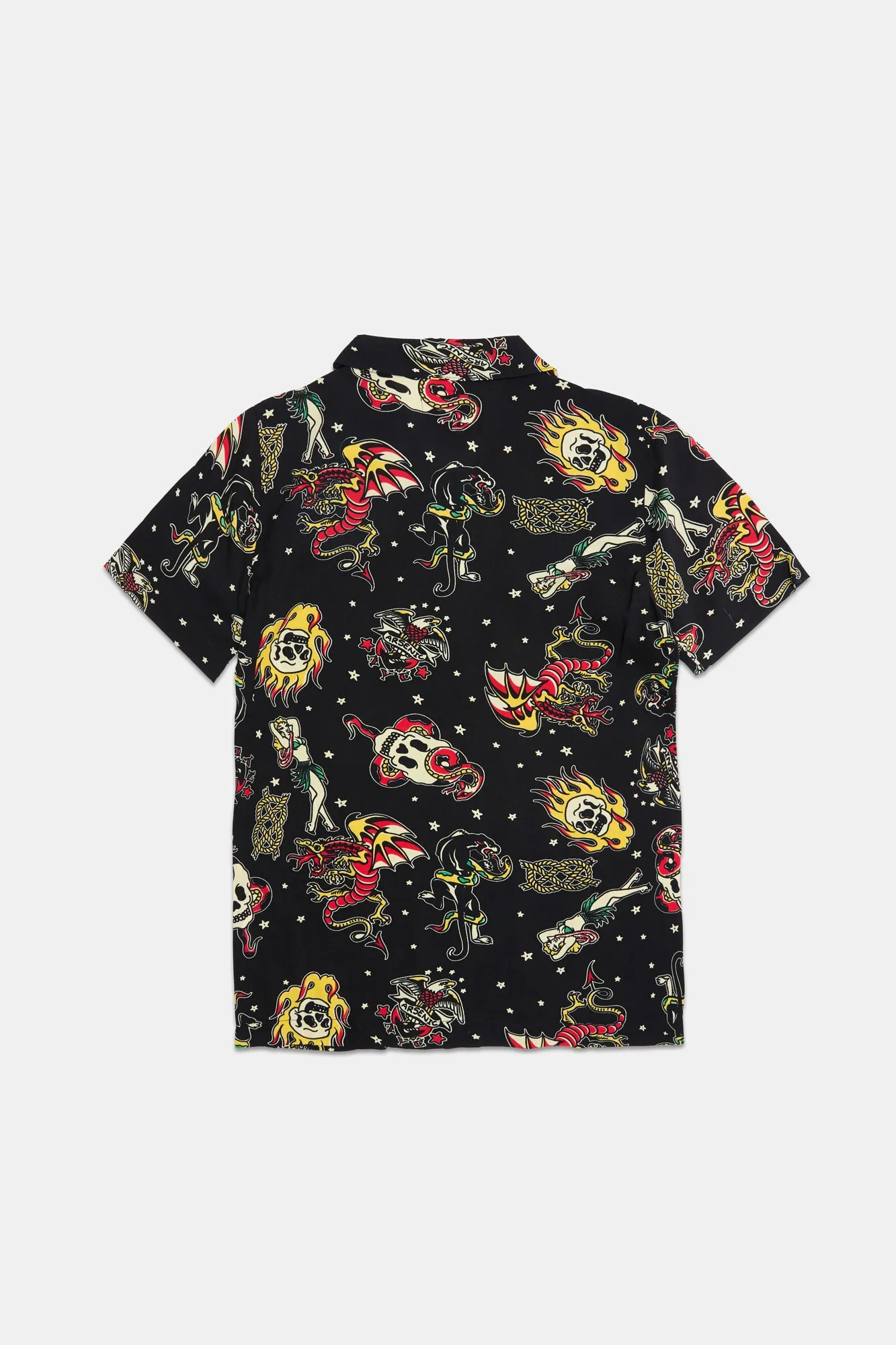 Chemise imprimée tatouage Arsenic junior