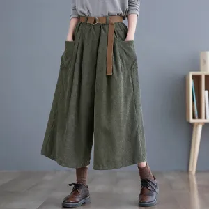 Classic Corduroy Palazzo Pants