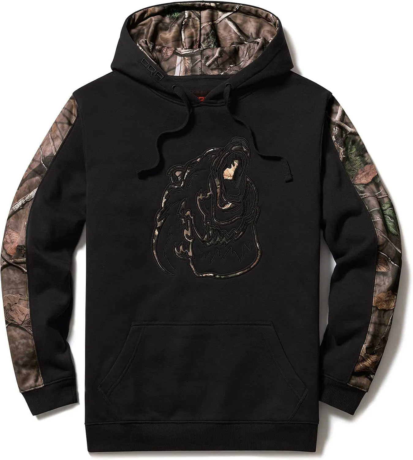 CQR Men's Winter Fleece Pullover Hoodies, Thermal Long Sleeve Hooded Sweatshirt, Cotton-Blend Outdoor/Tactical Shirts