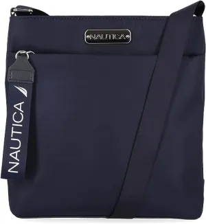 Crossbody bag Nautica Diver Nylon Small Purse with Adjustable Shoulder Strap, dark blue