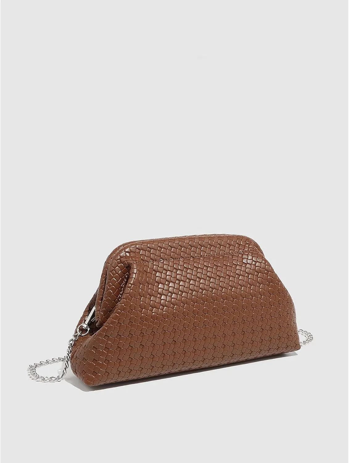 Cute Purse Woven Mini Purses Going Out Y2K Leather Shoulder Bag Everyday Vintage Handbag Aesthetic Purses