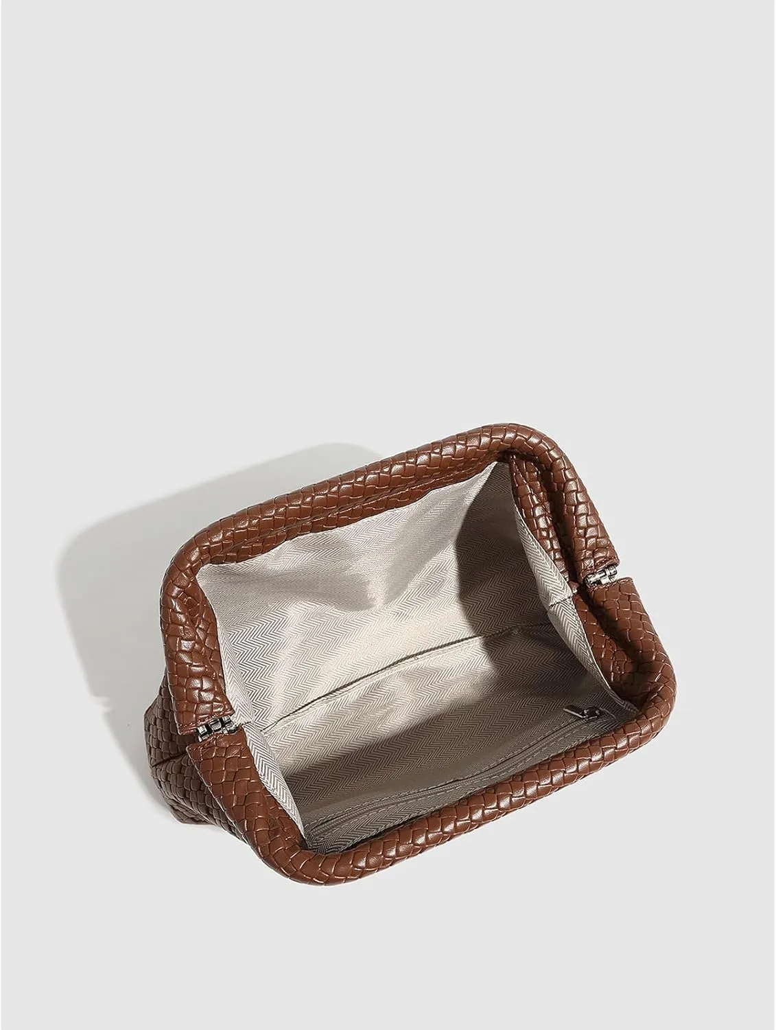 Cute Purse Woven Mini Purses Going Out Y2K Leather Shoulder Bag Everyday Vintage Handbag Aesthetic Purses