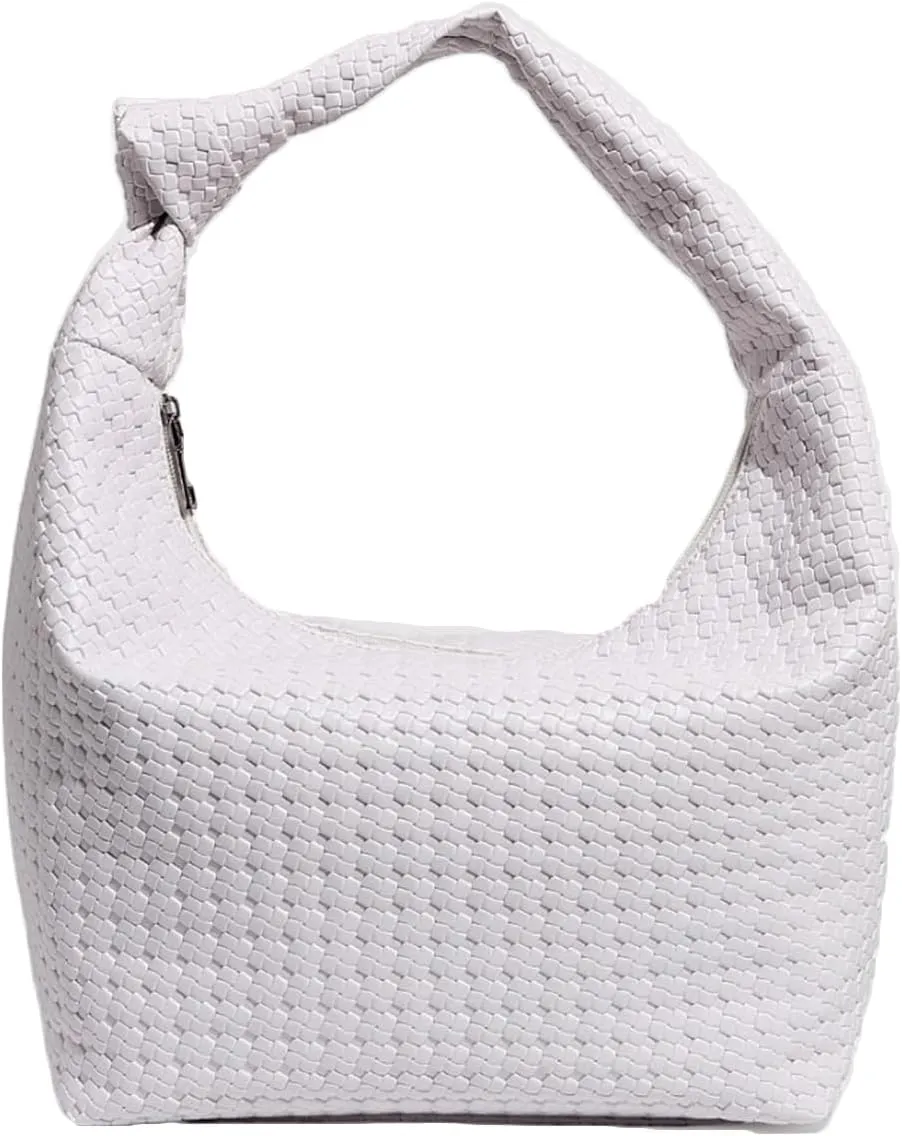 Cute Purse Woven Mini Purses Going Out Y2K Leather Shoulder Bag Everyday Vintage Handbag Aesthetic Purses