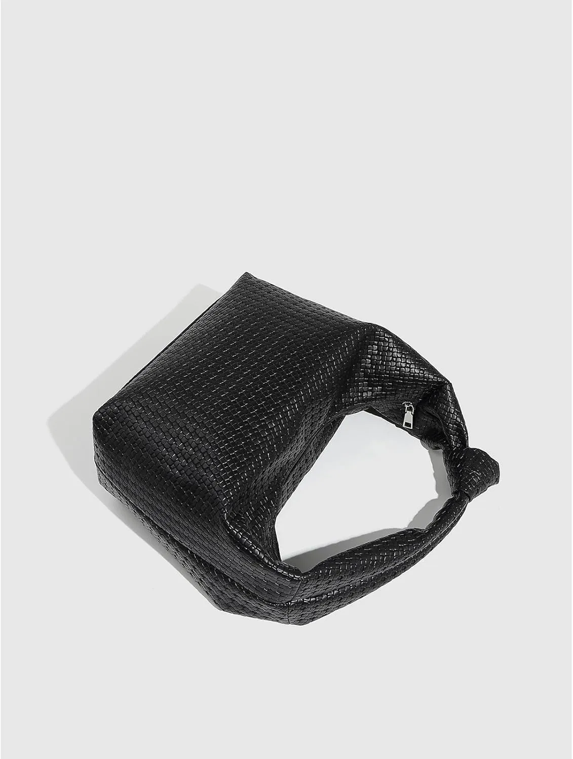 Cute Purse Woven Mini Purses Going Out Y2K Leather Shoulder Bag Everyday Vintage Handbag Aesthetic Purses
