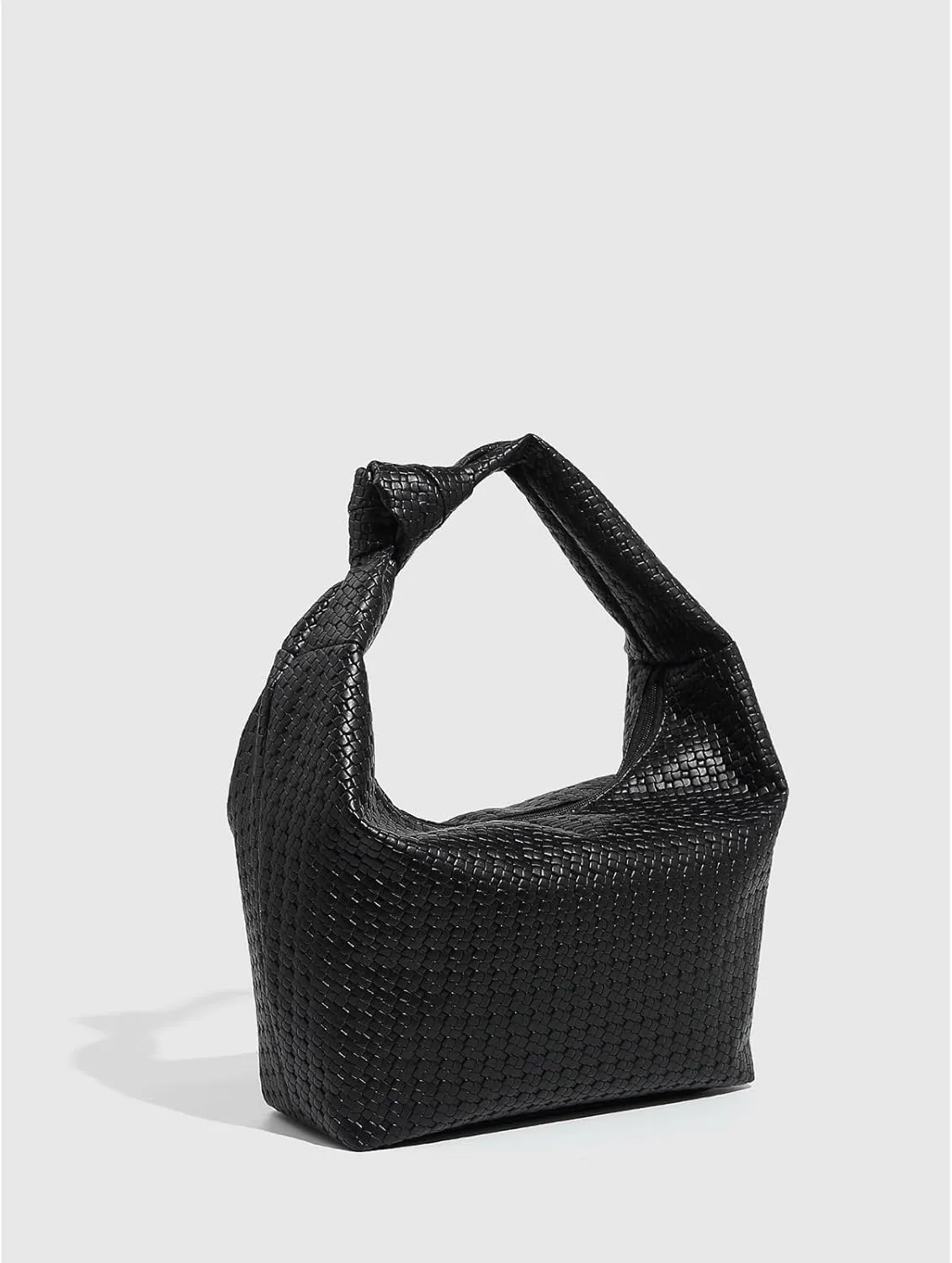 Cute Purse Woven Mini Purses Going Out Y2K Leather Shoulder Bag Everyday Vintage Handbag Aesthetic Purses