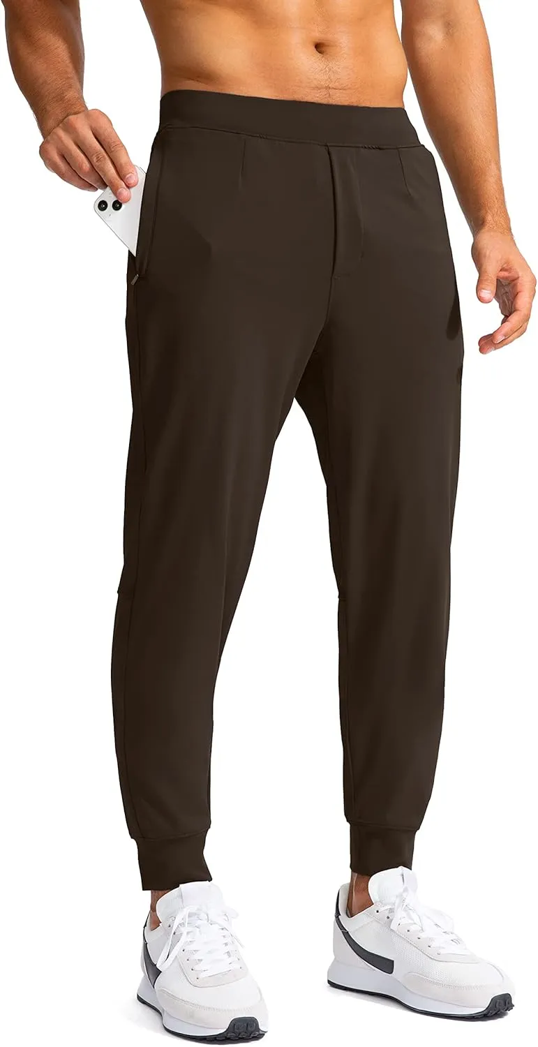 G Gradual Men's Golf Joggers Pants with Zipper Pockets Stretch Sweatpants Slim Fit Track Pants Joggers for Men Work Running