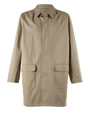 Gabardine Reversible Tan Jacket