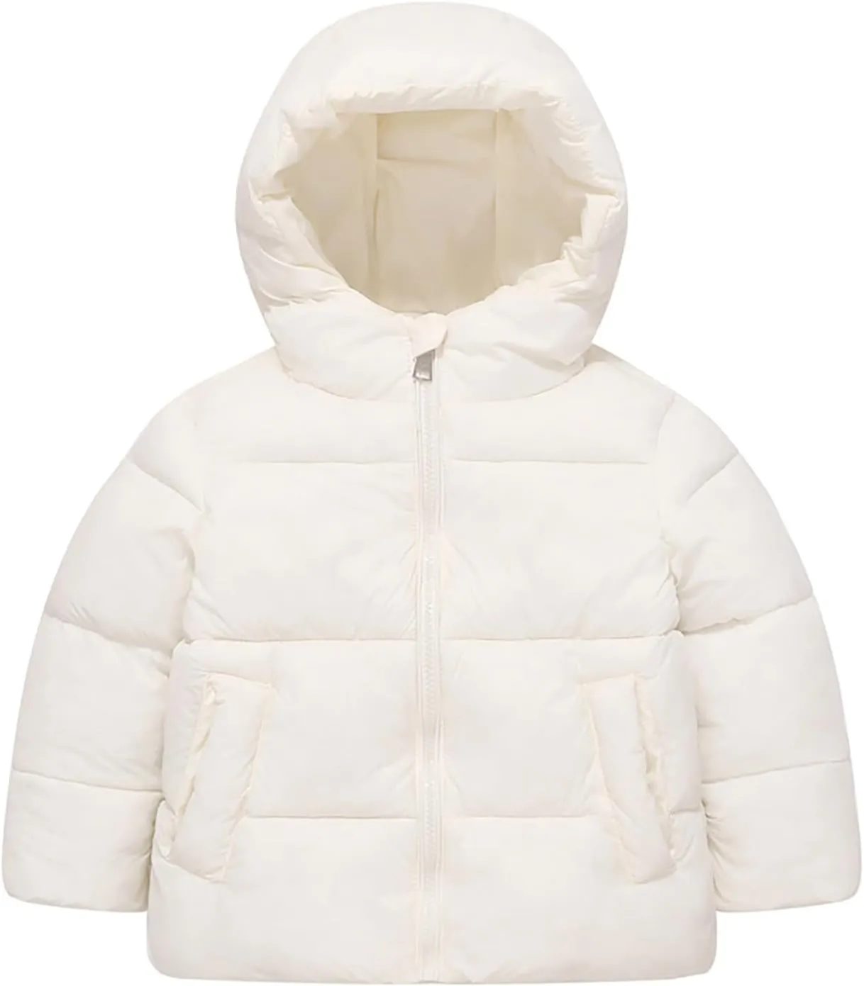 Girls Boys Down Cotton Padded Jackets Autumn Winter Kids Cotton Thicken Warm Coat Unisex Hooded 5t Jacket Girls Winter
