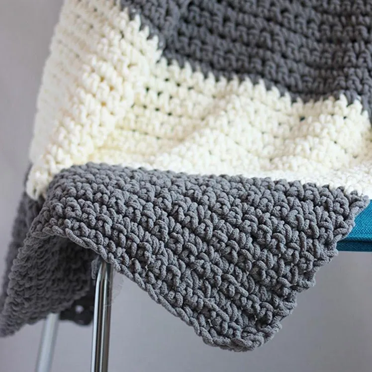 Granite Blanket PDF Crochet Pattern - Digital Download