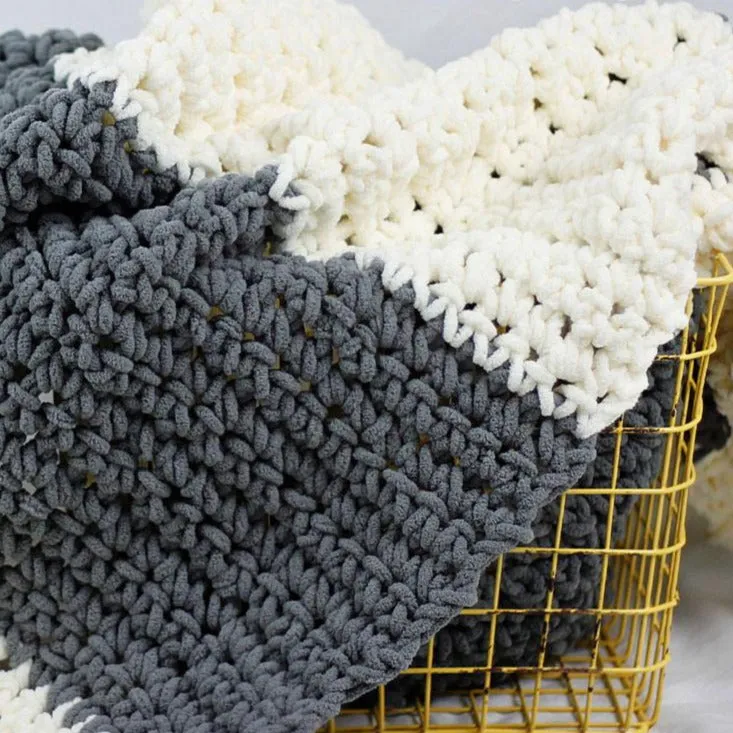 Granite Blanket PDF Crochet Pattern - Digital Download