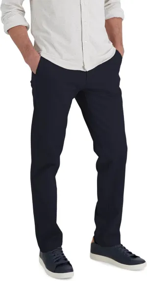 Haggar Men's Life Khaki Comfort Flat Front Straight Fit Chino Pant