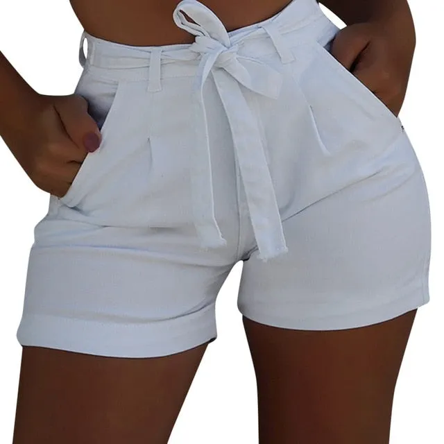 High Waist Hot Ladies Shorts Women