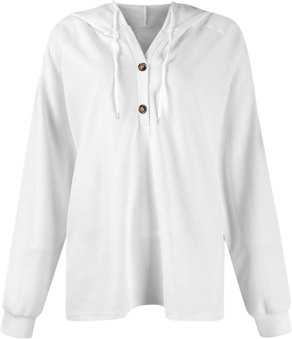 Hoodies For Women, Trendy V Neck Drawstring Long Sleeve Sweatshirts With Hood Comfy Streetwear Fall Pullover Tops