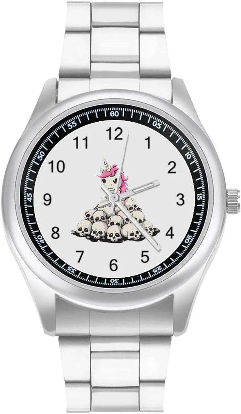 Killer Unicorm Fashion Classic Wrist Watches for Men Casual Business Dress Watch Unisex