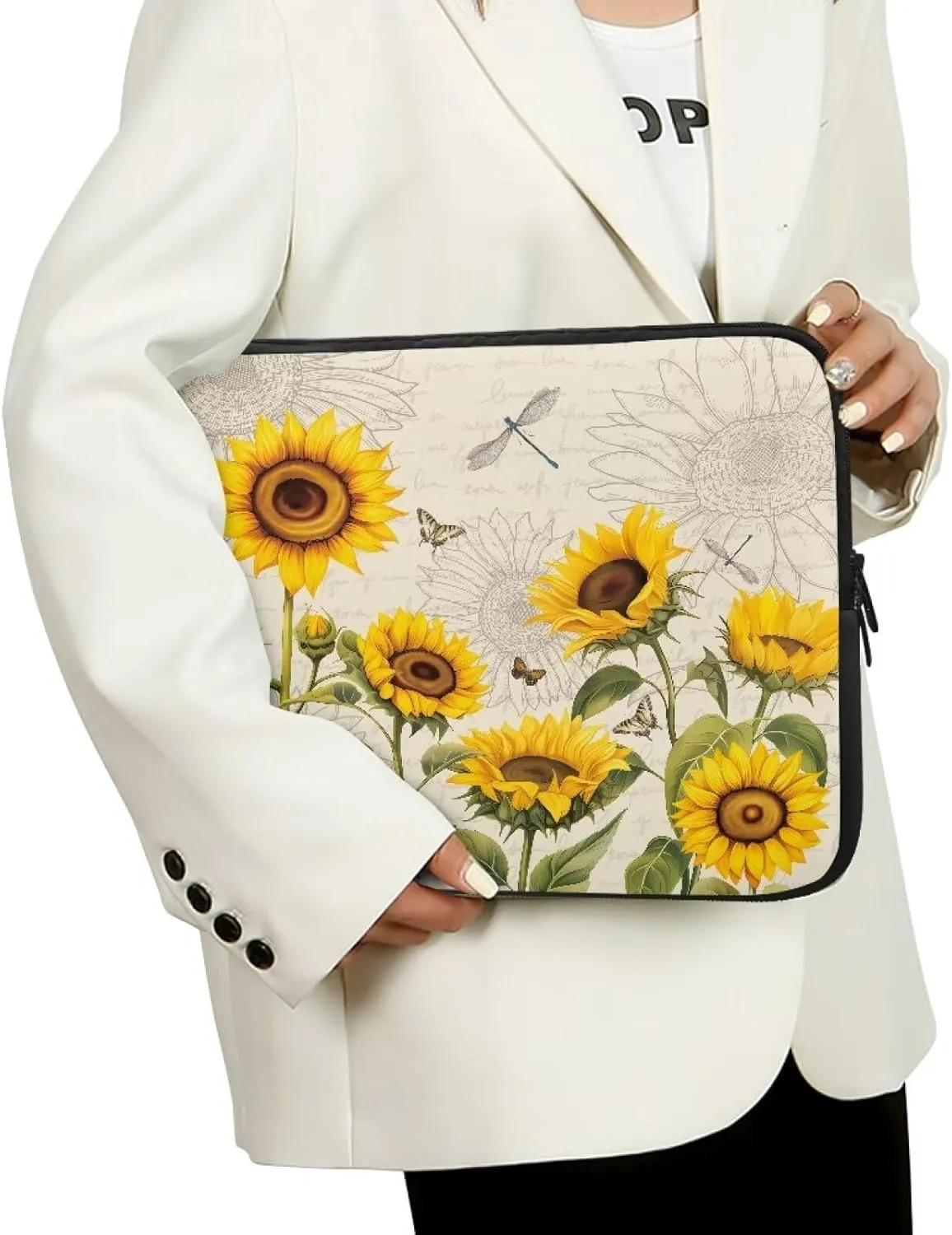 Laptop Bag, Casual Business Briefcases Waterproof Computer Bag Porable Handbag Office Work Accessories