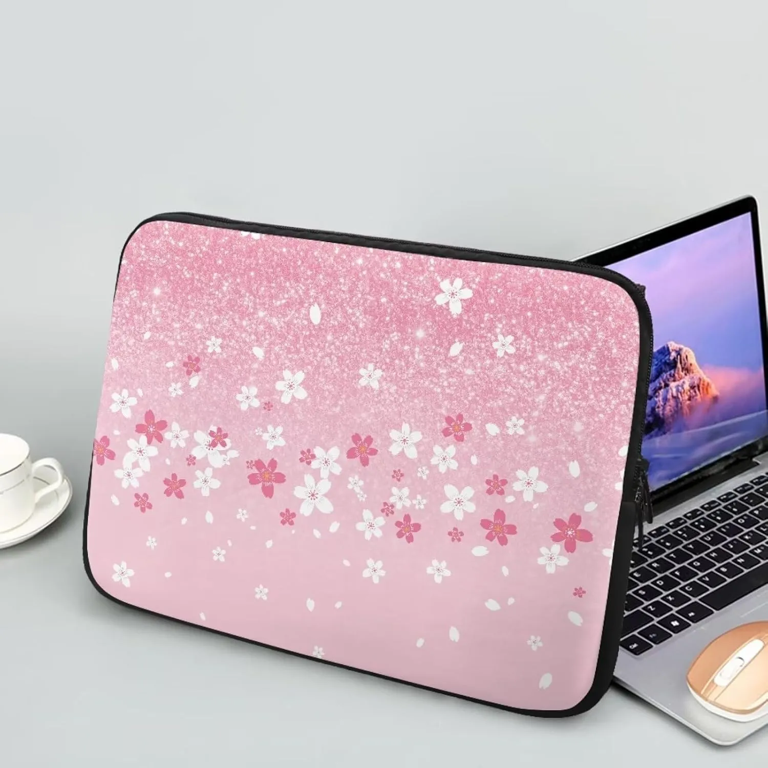 Laptop Bag, Casual Business Briefcases Waterproof Computer Bag Porable Handbag Office Work Accessories