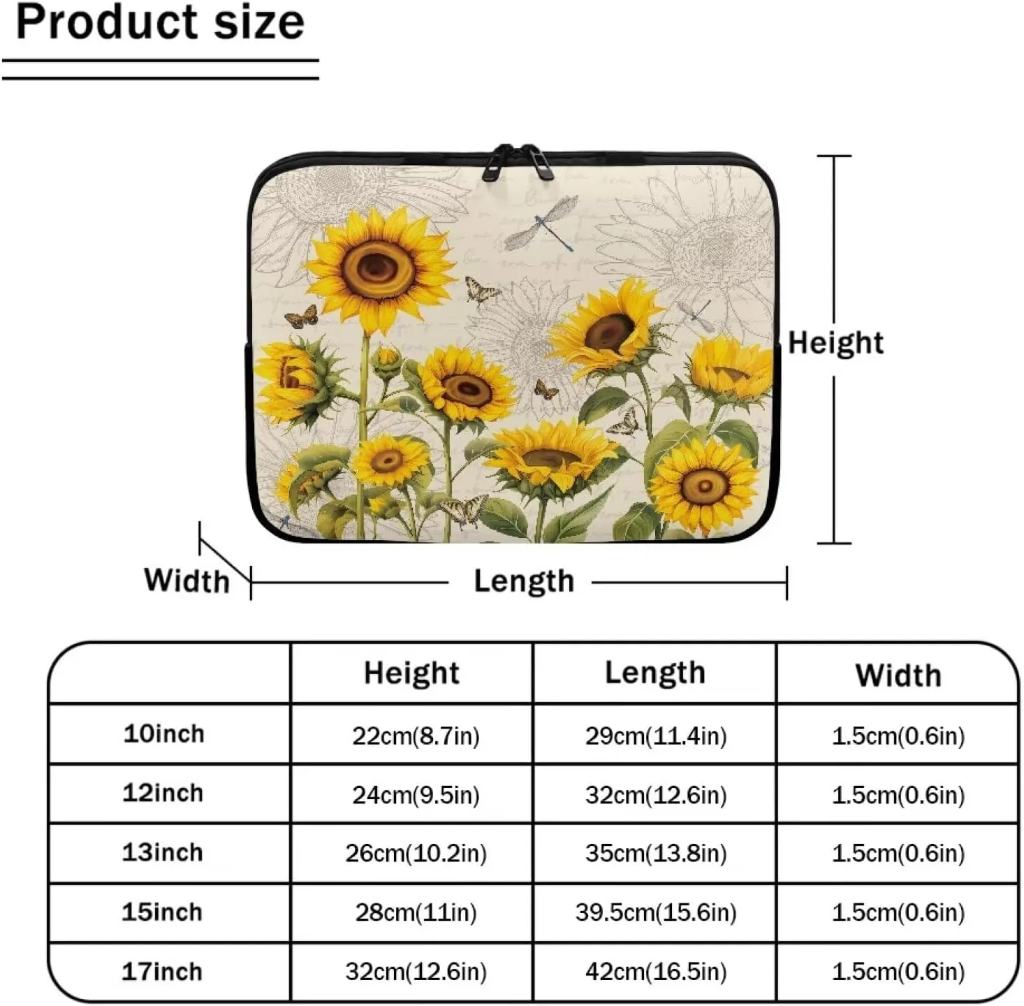 Laptop Bag, Casual Business Briefcases Waterproof Computer Bag Porable Handbag Office Work Accessories