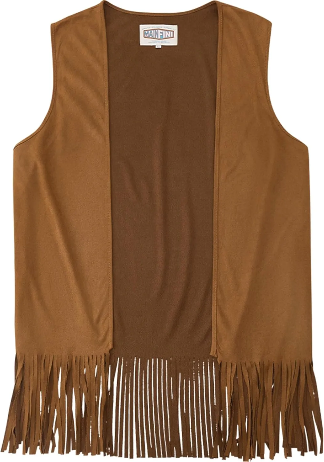 Mainfini Hippie Vest for Men 60s 70s Accessories Outfits Only Vest (M-XL)