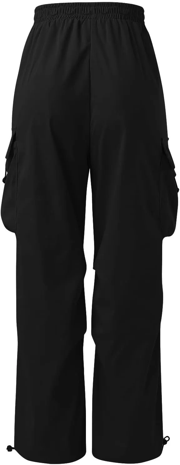Mens Cargo Combat Work Pant Running Workout Jogger Fashion Lightweight Sweat Pants Loose Straight Leg Pants