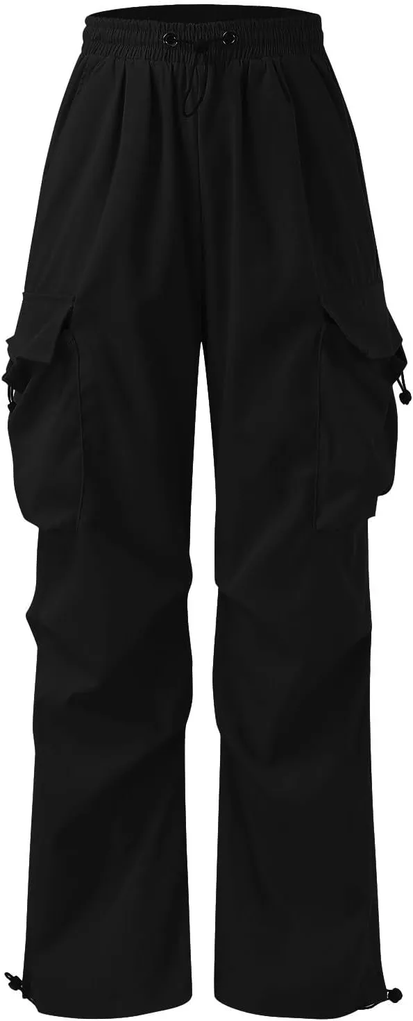 Mens Cargo Combat Work Pant Running Workout Jogger Fashion Lightweight Sweat Pants Loose Straight Leg Pants