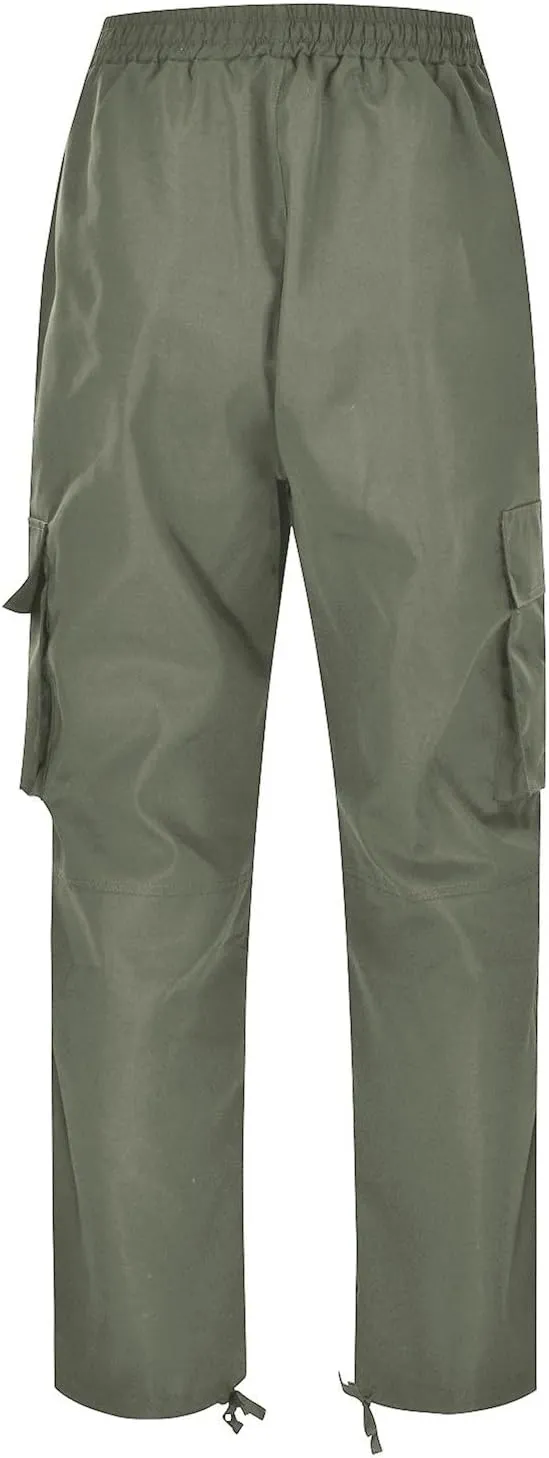 Men's Casual Cargo Pants Workout Joggers Trousers Loose Sports Trousers Casual Gym Workout Tactical Track Sweatpants