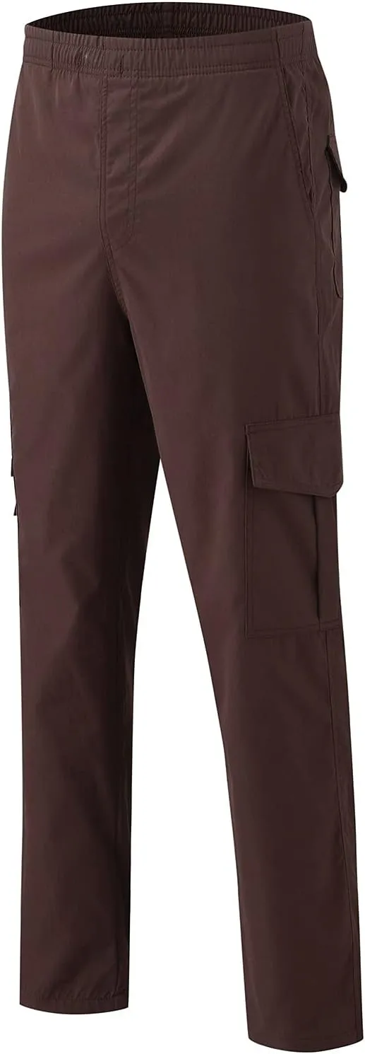 Men's Joggers Cargo Pants Drawstring Fashion Pants Sweatpants Casual Work Chino Pants with Pockets for Men