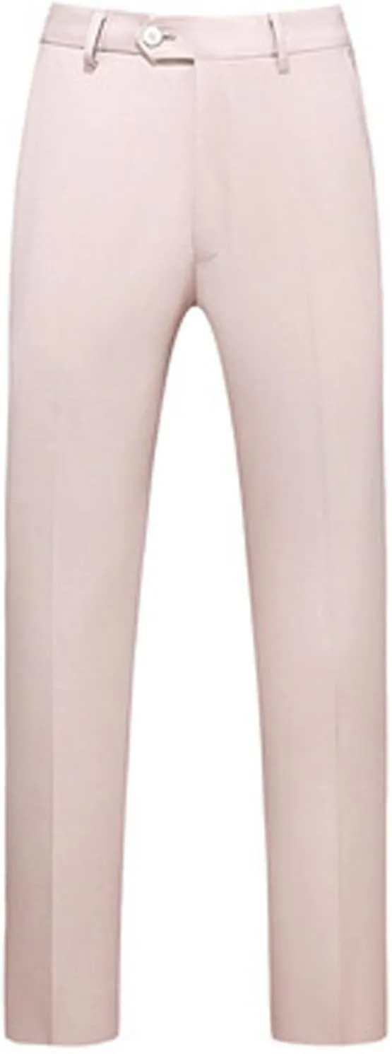 Mens Slim Fit Golf Pants Stretch Flat Front Straight Leg Chinos Dress Pant Big and Tall Casual Wrinkle Free Suit Pant