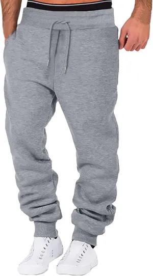 Mens Sweatpants Joggers Pants Man for Workout Jogging Running Men's Heavyweight Sweatpants Fleece Lined with Pockets