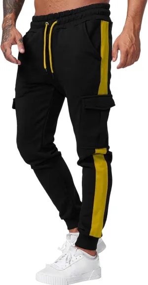 Mens Sweatpants with Pockets Big and Tall Men Jogger Mens Tactical Work Pants Sweatpants for Workout Running Training